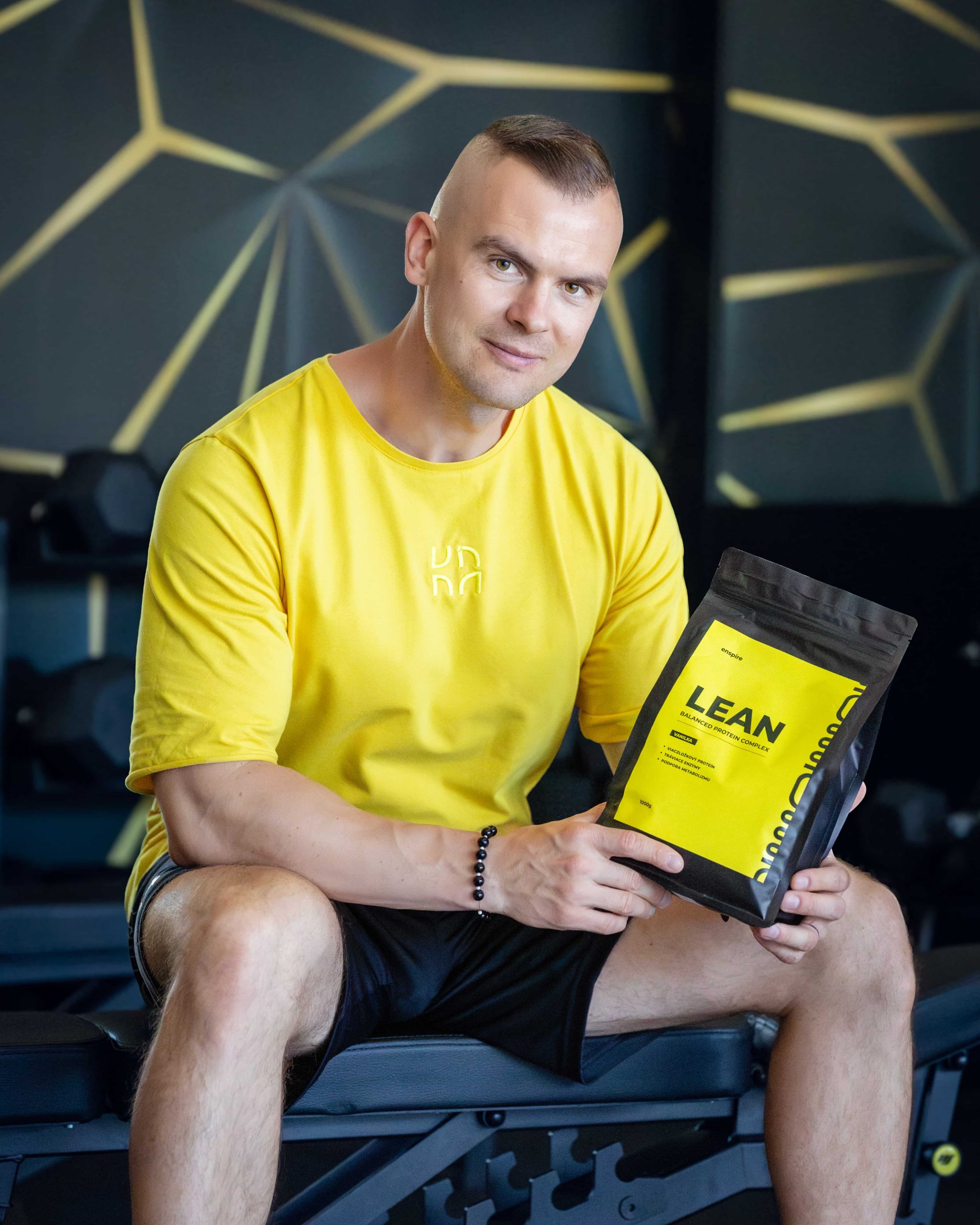 Matúš Špirko s Lean Proteínom
